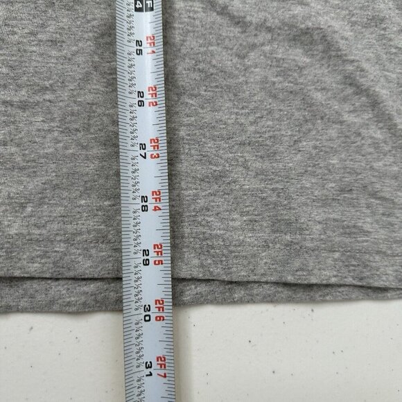 Disney Men's T-Shirt Sz L Mickey Mouse Heather Gray Graphic Tee NEW Short Sleeve - Picture 7 of 7